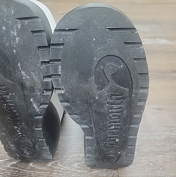 Demonia Void 50 White Platform Boots With Chains Size Womens 8 - Picture 12 of 15